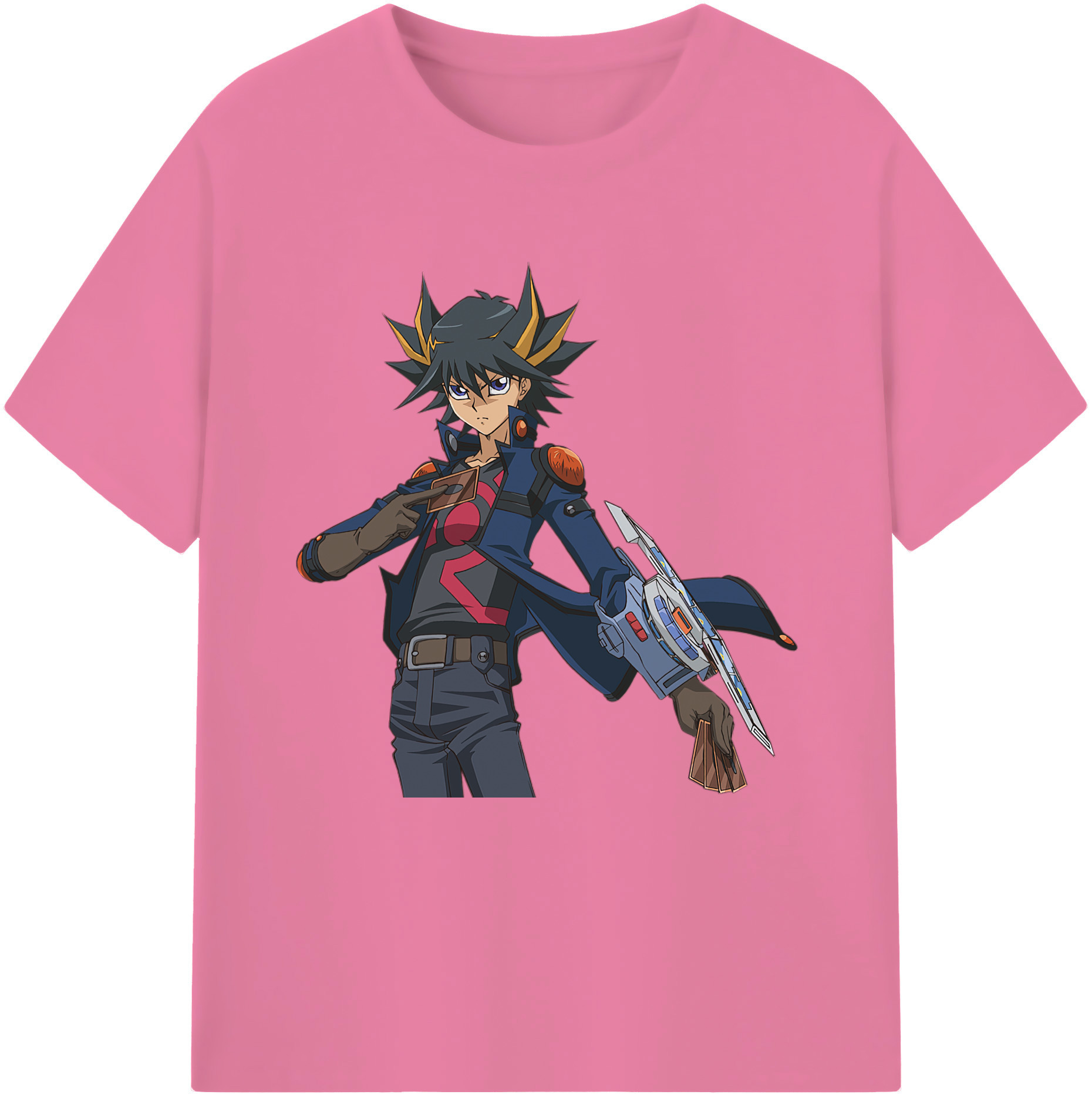 （画像用） 遊☆戯☆王 Yu-Gi-Oh! 綿100％半袖Tシャツ（フロントプリント）